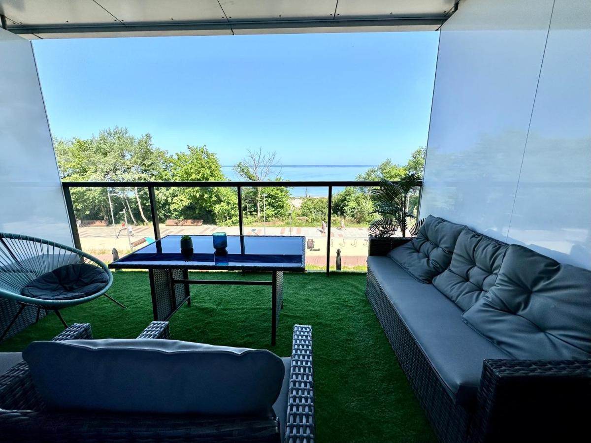 Apartament Z Widokiem Na Morze Seaside 208 Al-Dom Kolobrzeg Bagian luar foto